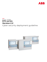 ABB Relion 670 series User manual