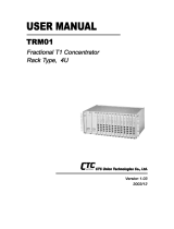 CTC Union TRM01 User manual