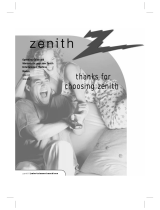 Zenith VRA422 Operating instructions