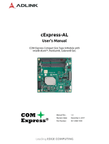 ADLINK Technology cExpress-AL User manual