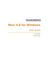 TANDBERG MOVI 4.0 - User manual