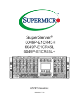 Supermicro SuperServer 6049P-E1CR45H User manual