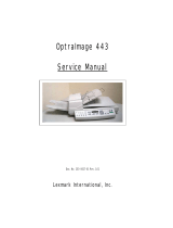 Lexmark OptraImage 443 User manual
