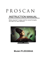 ProScan PLED2694A User manual