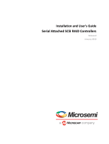 Microsemi Adaptec ASR-8805E Installation and User Manual