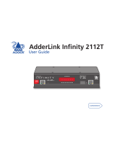 ADDER AdderLink Infinity 2112T User manual
