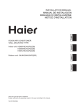 Haier 3HUM20HA03/R2(DB) Installation guide