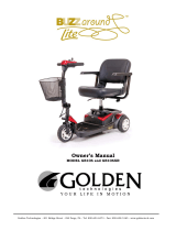 Golden Technologies Buzzaround Lite GB-106 Owner's manual