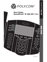 Polycom Soundpoint ip 600 User manual