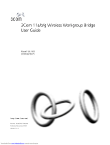 3com 3CRWE675075-UK - 11 Mbps Wireless LAN Workgroup Bridge User manual