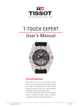 Tissot T-TOUCH EXPERT User manual