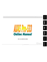 AOpen AX45 PRO-533 Online Manual