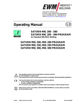 EWM SATURN MIG 200 Operating instructions