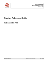 Polycom VSX 7000 Product Reference Manual