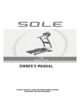 Sole TT8 Owner's manual