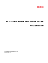 H3C S5500-52C-PWR-EI Quick start guide