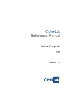 CipherLab CP30 Series Reference guide