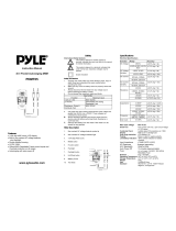 Pyle PDMT05 User manual