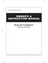 Heat Controller RG32A/CE Owners & Installation Manual