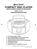 Lenoxx CD-105 Operating Instructions Manual