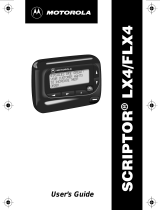 Motorola LX4 advanced User manual