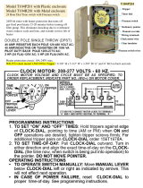 Intermatic T104R201 Operating instructions