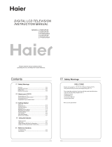 Haier LY32K3 User manual