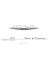 Chrysler TOWN & COUNTRY 2013 Owner's manual