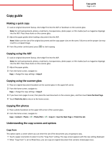 Lexmark X548 Family User manual