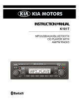 KIA K101T User manual