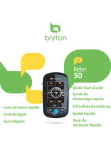 Bryton Rider 50 Quick start guide