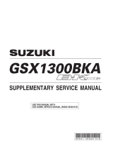 Suzuki GSX1300BKA Supplementary Service Manual