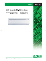 McQuay M5WM010J User manual