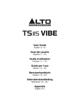 Alto TS115 Vibe User manual