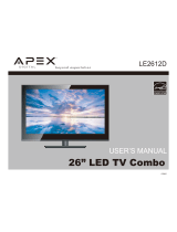 Apex Digital LE2612D User manual