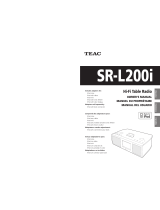TEAC SR-L200i Owner's manual