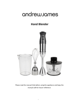 Andrew James Hand blender Owner's manual