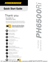 Powerhouse PH6500Ri Quick start guide