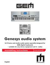 GEM Genesys audio system Assembling Instructions