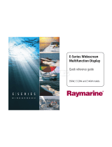 Raymarine E120W Quick Reference Manual