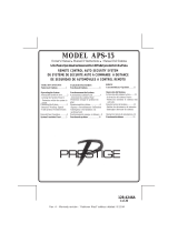 Audiovox Prestige 128-4246A User manual