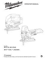 Milwaukee M18 FBJS User manual