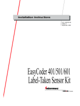 Intermec EasyCoder 501XP Installation guide