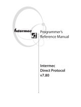 Intermec EasyCoder 601XP Programmer's Reference Manual