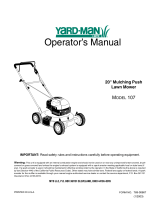 Yard-Man 573 User manual