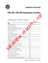 Allen-Bradley 1769-L32E CompactLogix 5332E Installation Instructions Manual