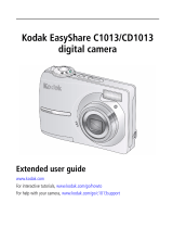 Kodak cd1013 - EASYSHARE Digital Camera Extended User Manual