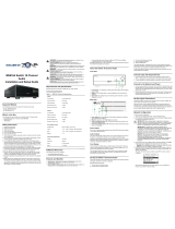 Escient SWITCH 16 CHANNEL AUDIO MS616A User manual