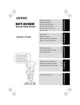 Denso BHT-805BW User manual