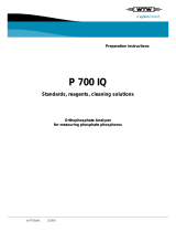 wtw P 700 IQ Preparation Instructions
